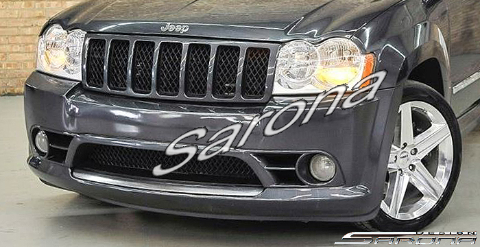 Custom Jeep Grand Cherokee Front Bumper  SUV/SAV/Crossover (2005 - 2007) - $550.00 (Part #JP-002-FB)